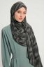 Tansu - Svart Mönstrad Hijab