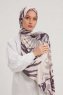Ezmeray - Lila Mönstrad Hijab