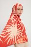 Ezmeray - Kanel Mönstrad Hijab