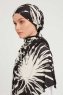Ezmeray - Svart Mönstrad Hijab