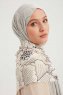Fadime - Blå Mönstrad Hijab