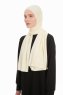 Farah - Creme Jersey Hijab
