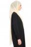 Chiffon Hijab - Ljus Beige