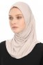 Yazmin - Ljusgrå Amira Hijab Ready To Wear