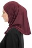 Yazmin - Plommon Amira Hijab Ready To Wear