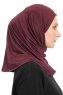 Yazmin - Plommon Amira Hijab Ready To Wear