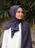 Alida - Antracit Bomull Hijab - Mirach