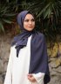 Alida - Antracit Bomull Hijab - Mirach