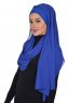 Alva - Blå Praktisk Hijab & Underslöja