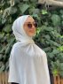 Alvina - Vit Jazz Hijab - Mirach
