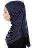 Ava - Marinblå One-Piece Al Amira Hijab - Ecardin