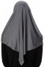 Ava - Mörkgrå One-Piece Al Amira Hijab - Ecardin