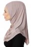 Ava - Stengrå One-Piece Al Amira Hijab - Ecardin