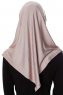 Ava - Stengrå One-Piece Al Amira Hijab - Ecardin
