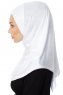 Ava - Vit One-Piece Al Amira Hijab - Ecardin