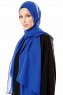 Ayla - Blå Chiffon Hijab