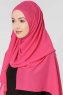 Ayla Fuchsia Chiffon Hijab Sjal Gulsoy 300419b