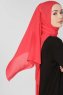 Ayla Hallonröd Chiffon Hijab Sjal Gulsoy 300427c