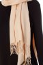 Aysel - Ljus Beige Pashmina Hijab - Gülsoy