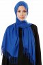 Aysel - Mörkblå Pashmina Hijab - Gülsoy
