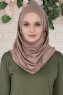Wilda - Taupe Bomull Hijab