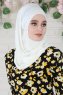 Wilda - Creme Bomull Hijab