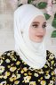 Wilda - Creme Bomull Hijab