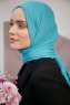 Serap - Turkos Bamboo Crash Hijab