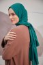 Serap - Mörkgrön Bamboo Crash Hijab