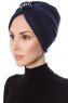 Bahar - Marinblå Turban