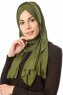 Betul - Khaki 1X Jersey Hijab - Ecardin