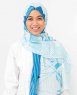 Blue Contour Viscose Hijab - Silk Route 5A406d