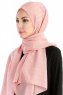 Burcu Gammelrosa Chiffon Hijab Sjal Madame Polo 130031-2