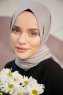Ceyda - Mörkgrå Cazz Hijab