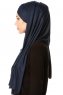 Cansu - Marinblå 3X Jersey Hijab
