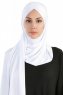 Cansu Vit 3X Jersey Hijab Ecardin 200902-1a