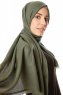 Caria - Khaki Hijab - Madame Polo