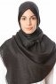 Caria - Svart Hijab - Madame Polo