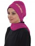 Carmen Fuchsia Praktisk One-Piece Hijab Ayse Turban 325401-2