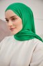 Silky Plain - Grön Hijab