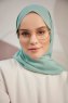 Silky Plain - Ljusgrön Hijab