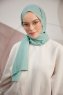 Silky Plain - Ljusgrön Hijab