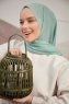 Silky Plain - Ljusgrön Hijab