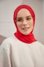 Silky Plain - Röd Hijab