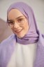 Silky Plain - Lilac Hijab