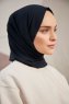 Silky Plain - Marinblå Hijab