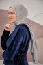 Silky Plain - Grå Hijab