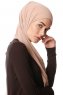Derya - Beige Praktisk Chiffon Hijab