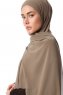 Derya - Olivgrön Praktisk Chiffon Hijab