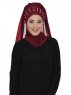 Diana Bordeaux Praktisk Hijab Sjal Ayse Turban 326206b